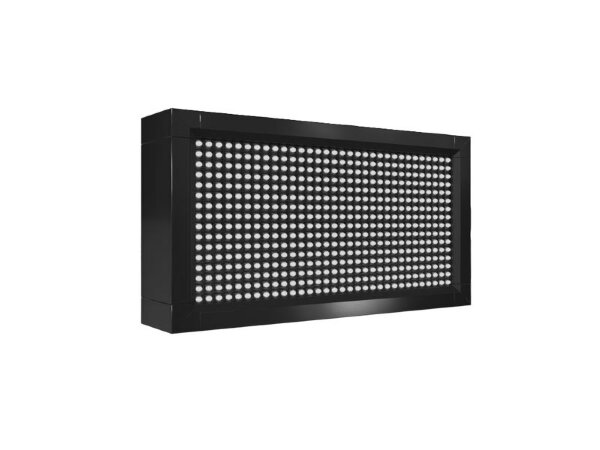 Бегущая строка 40 на 24 см белого цвета