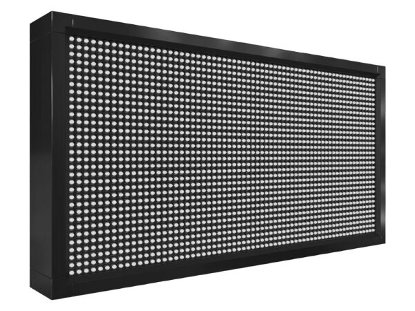 Бегущая строка 72 на 40 см белого цвета