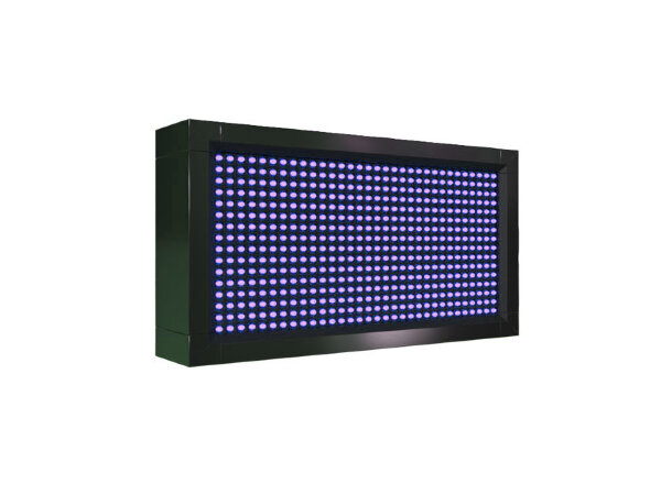 Бегущая строка 40 на 24 см синего цвета