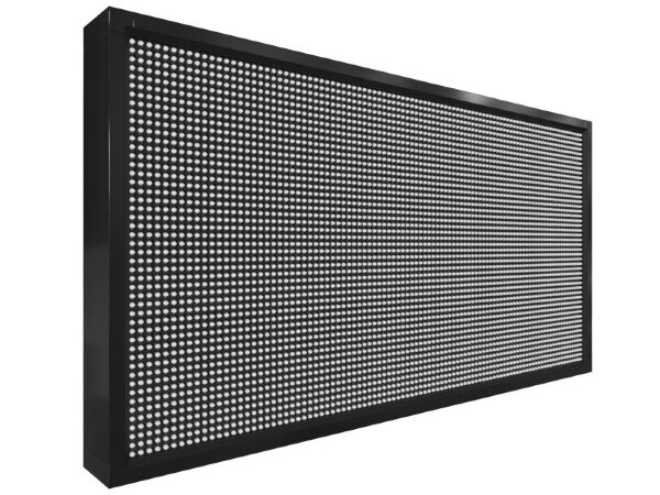 Бегущая строка 104 на 56 см белого цвета