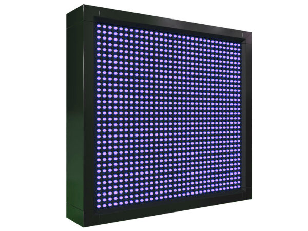 Бегущая строка 40 на 40 см синего цвета