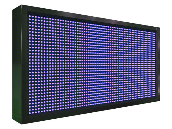 Бегущая строка 72 на 40 см синего цвета