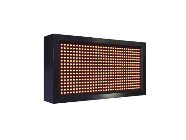 Бегущая строка 40 на 24 см красного цвета