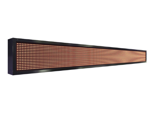 Бегущая строка 232 на 24 см красного цвета