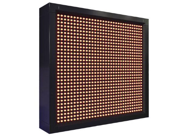 Бегущая строка 40 на 40 см красного цвета