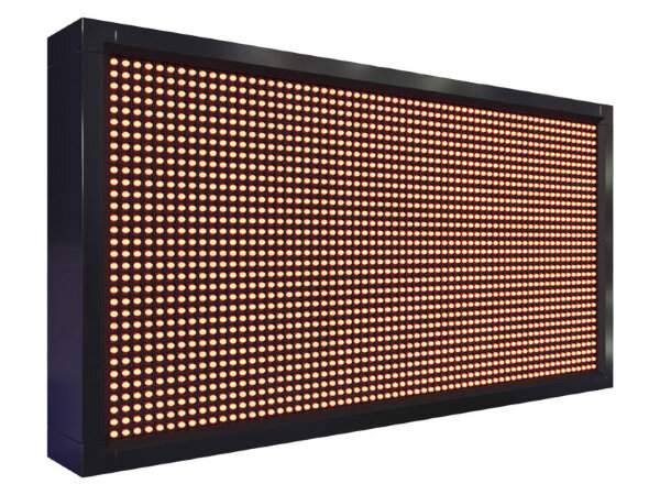 Бегущая строка 72 на 40 см красного цвета