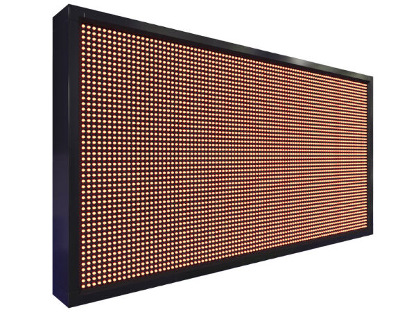 Бегущая строка 104 на 56 см красного цвета