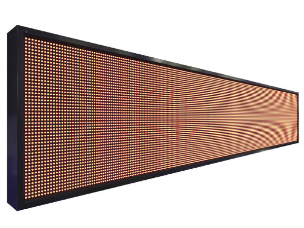 Бегущая строка 296 на 56 см красного цвета